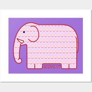 Elephant Posters and Art